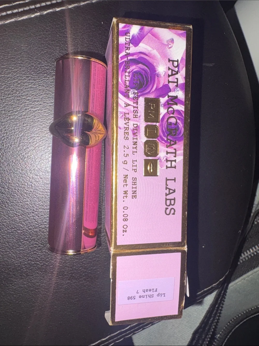 Pat McGrath Lip Fetish Divine Lip Shine - Purple and Gold Packaging